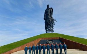 Спасатели из Коммунарки посетили Ржев в рамках Дня Победы. Фото: официальный сайт Центра «Лидер»