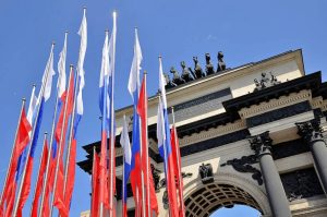 Акция «Есть такая профессия – Родину защищать!» проходит в Москве. Фото: Анна Быкова, «Вечерняя Москва»