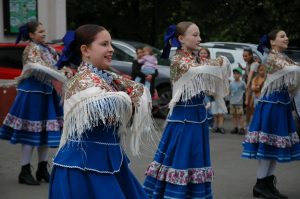 Праздничный концерт состоялся у ДКиС Воскресенское. Фото: официальная страница ДКиС Воскресенское им.З.Гасанова в социальных сетях