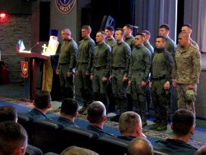 Военнослужащих проводили в командировку в Центре «Лидер». Фото: официальный сайт храма Святой Животворящей Троицы